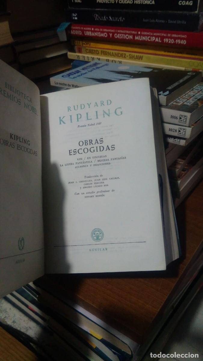 Libros de segunda mano: OBRAS ESCOGIDAS, RUDYARD KIPLING, ED. AGUILAR BPN - Foto 1