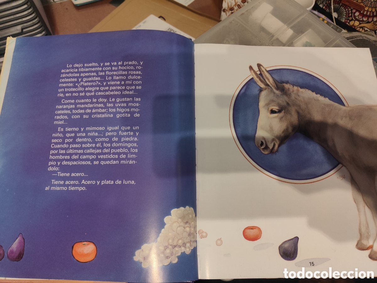 Libros de segunda mano: PLATERO Y YO PARA NI&Ntilde;OS - Foto 2