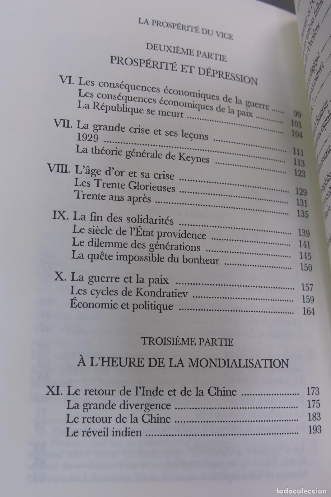 Libros de segunda mano: La prosp&eacute;rit&eacute; du vice. Daniel Cohen - Foto 3