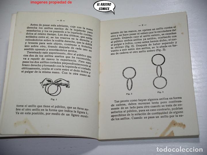Libros de segunda mano: La Magia de las anillas, ed. Sintes 1960, B2 - Foto 4