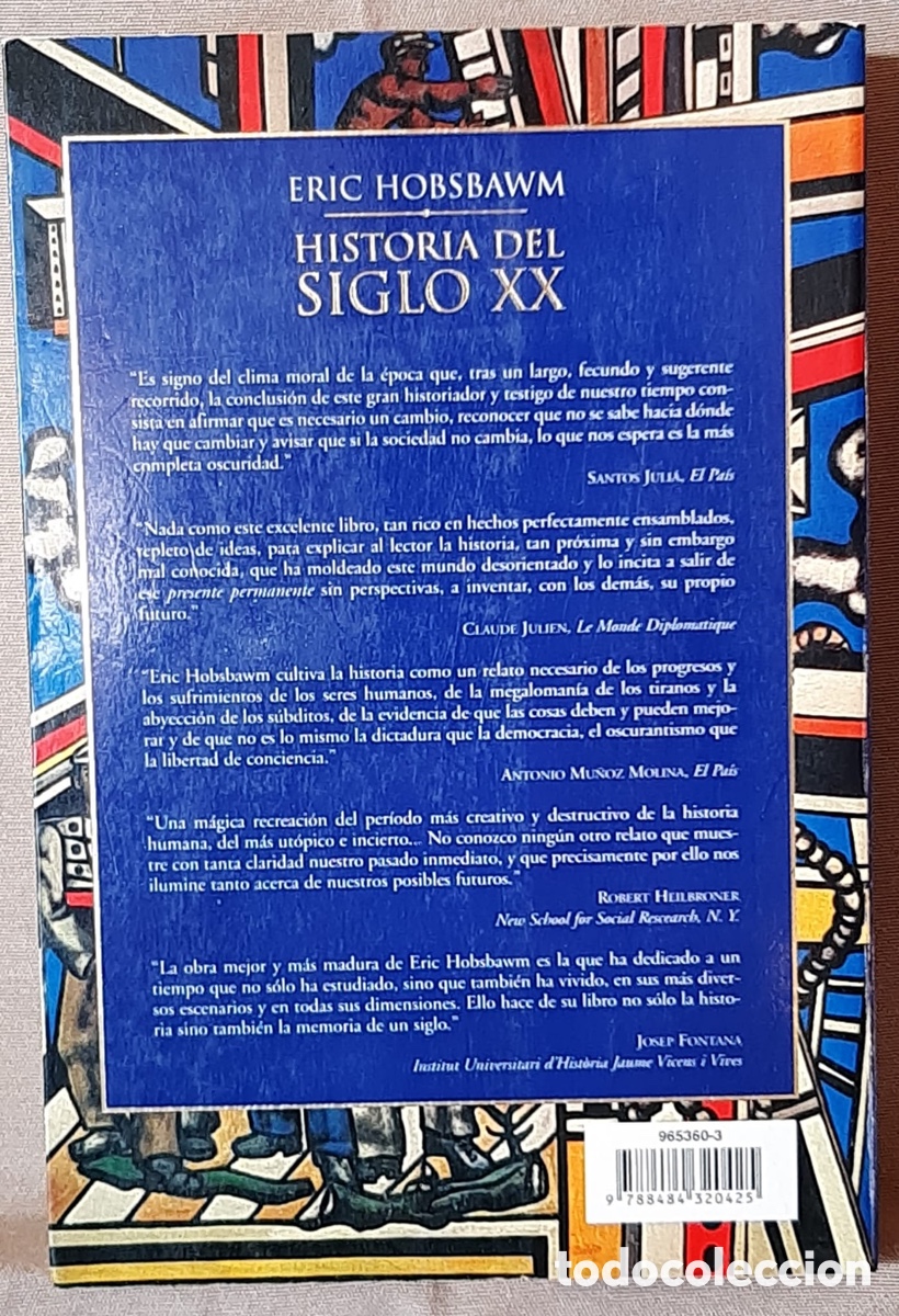 Libros de segunda mano: Historias del Siglo XX. Eric Hobsbawm. - Foto 2