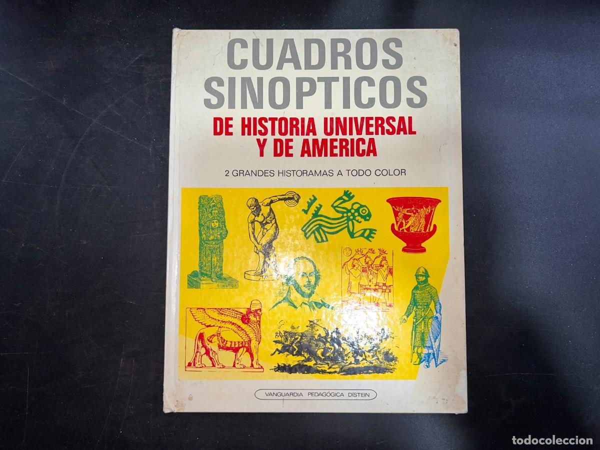 Second hand books: CUADROS SINOPTICOS DE HISTORIA UNIVERSAL Y DE AMERICA. 2 GRANDES HISTORAMAS. VER