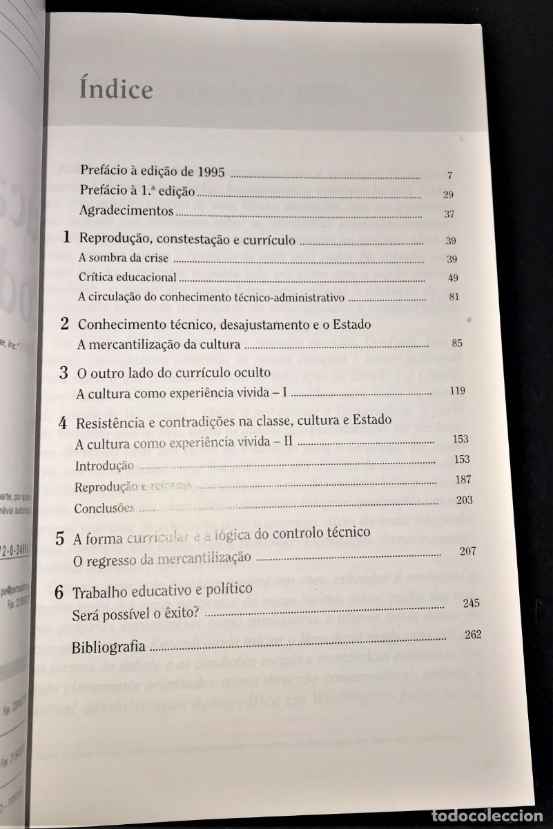 Libros de segunda mano: Educa&ccedil;&atilde;o e Poder de Michael Apple e Michael Apple - Foto 3