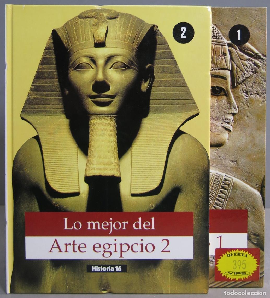 Libros de segunda mano: LO MEJOR DEL ARTE EGIPCIO. 2 TOMOS - Foto 1