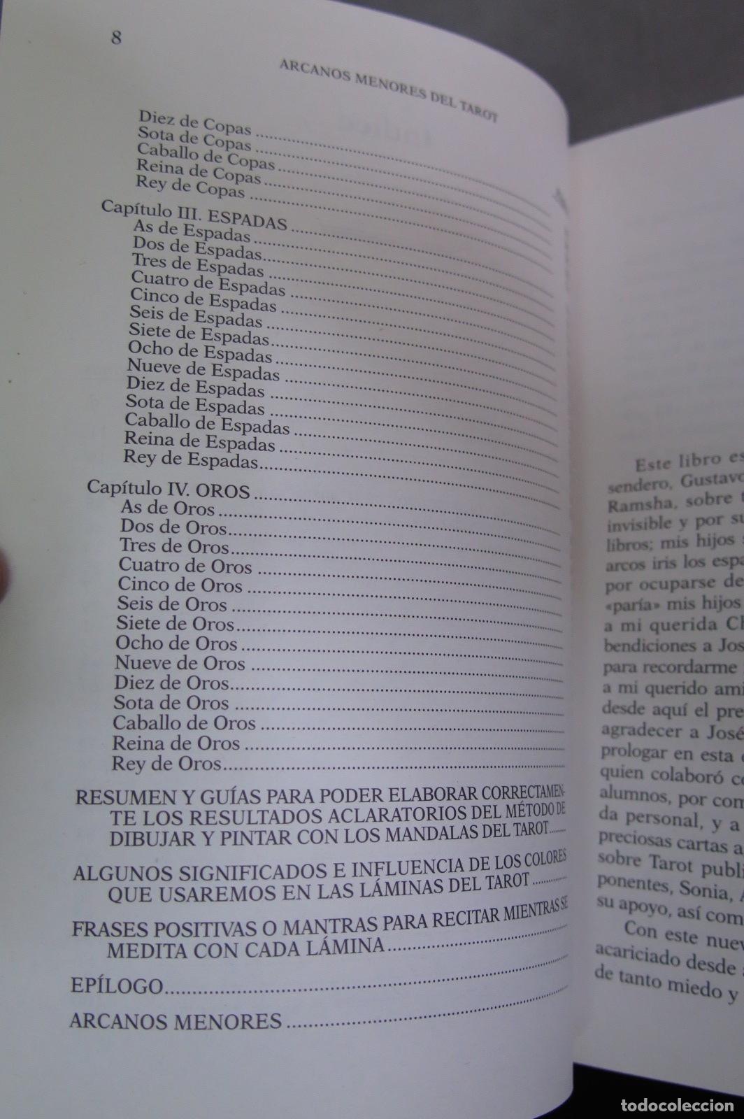 Libros de segunda mano: ARCANOS MENORES DEL TAROT. Lara Rivera - Foto 3