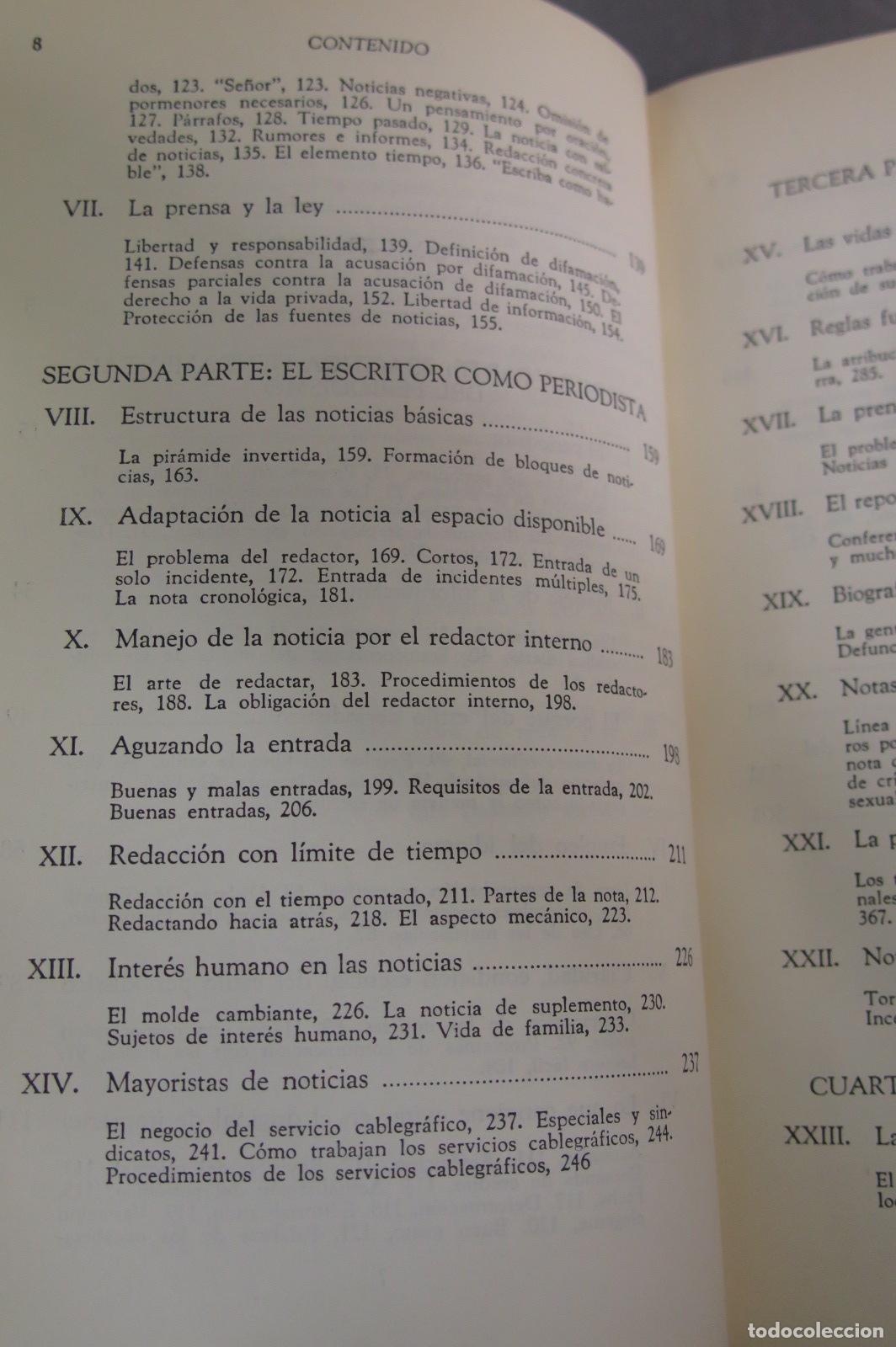 Libros de segunda mano: El period&iacute;sta profesional. Hohenberg - Foto 3
