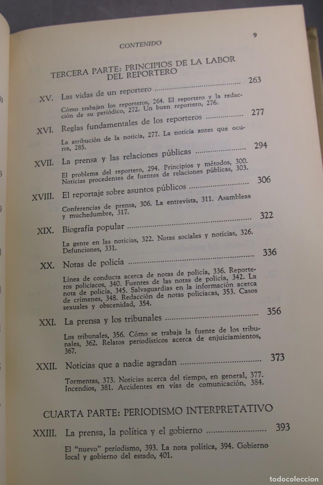 Libros de segunda mano: El period&iacute;sta profesional. Hohenberg - Foto 4