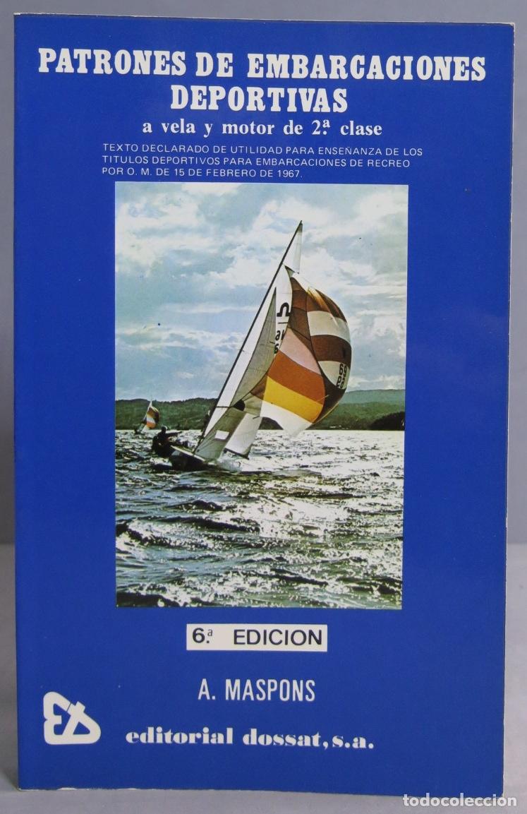 Libros de segunda mano: Patrones de embarcaciones deportivas - Foto 1