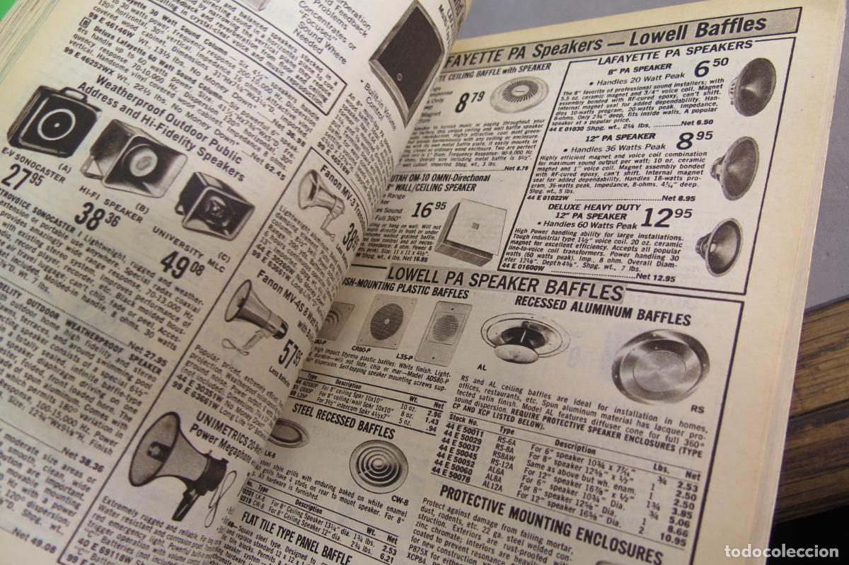 Libros de segunda mano: CATALOGO. LAFAYETTE RADIO ELECTRONICS. 749 - Foto 2