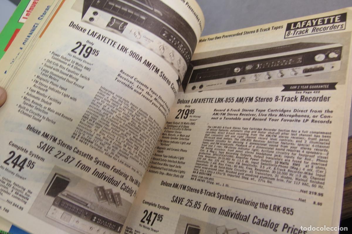 Libros de segunda mano: CATALOGO. LAFAYETTE RADIO ELECTRONICS. 749 - Foto 4