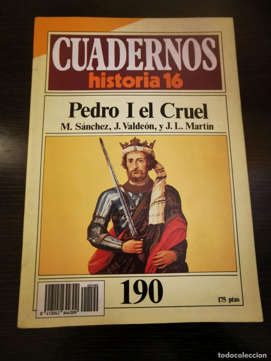 Libros de segunda mano: CUADERNOS HISTORIA 16. 190: Pedro I el Cruel - Foto 1
