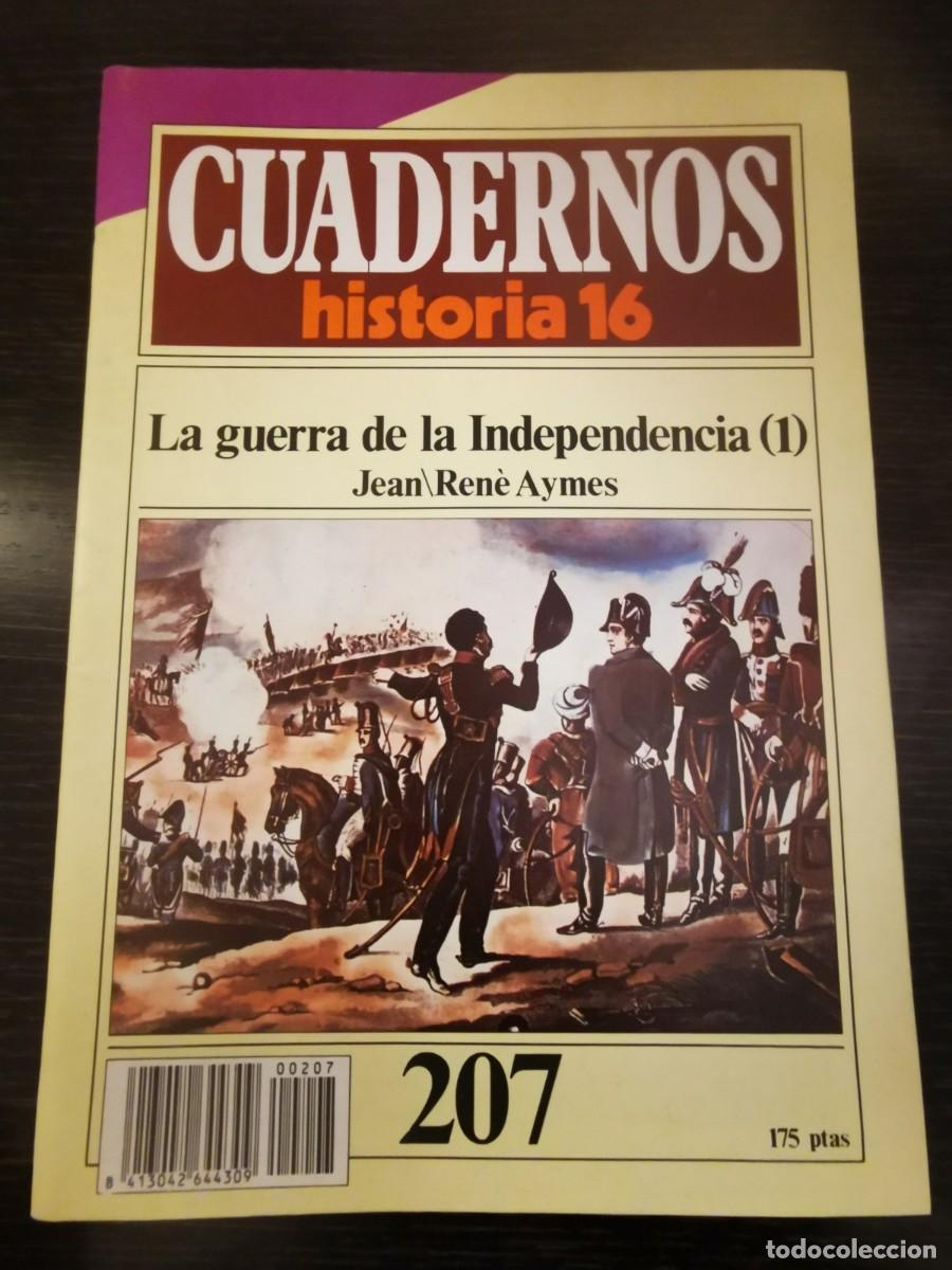 Libros de segunda mano: CUADERNOS HISTORIA 16. 207: La guerra de la Independencia (1) - Foto 1