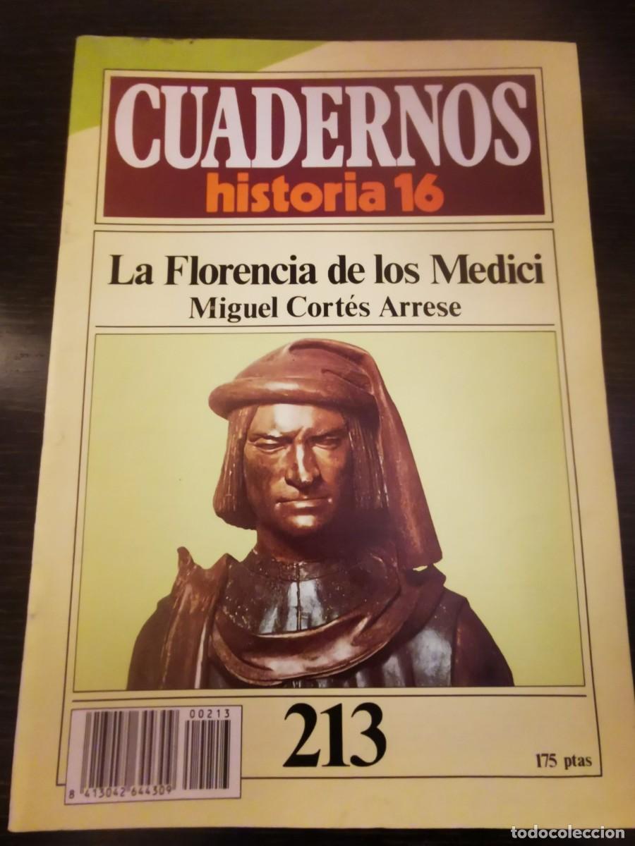 Libros de segunda mano: CUADERNOS HISTORIA 16. 213: La Florencia de los Medicis - Foto 1