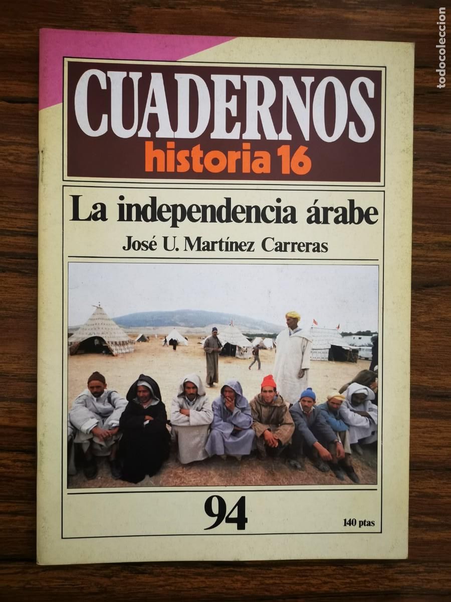 Libros de segunda mano: CUADERNOS HISTORIA 16. 94: La independencia &aacute;rabe - Foto 1