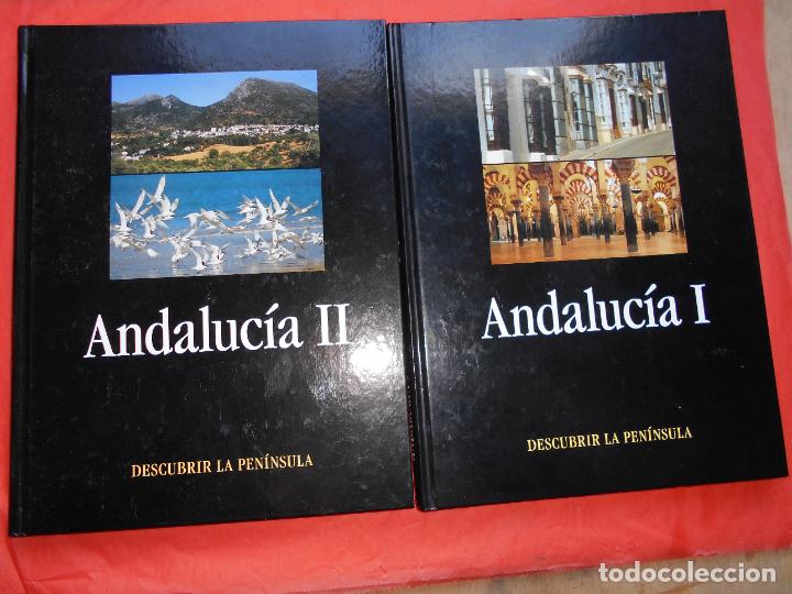 Libros de segunda mano: DESCUBRIR LA PENINSULA ANDALUCIA I Y II - Foto 1