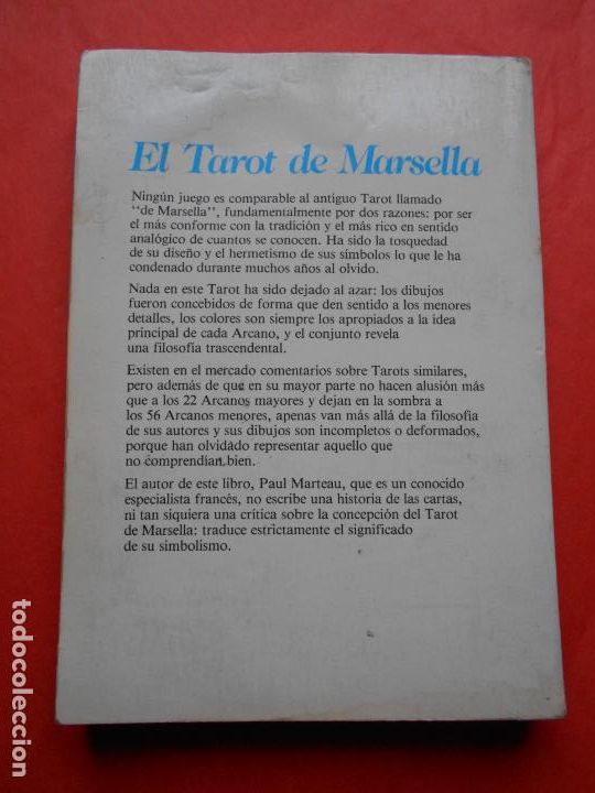 Libros de segunda mano: EL TAROT DE MARSELLA - Foto 2