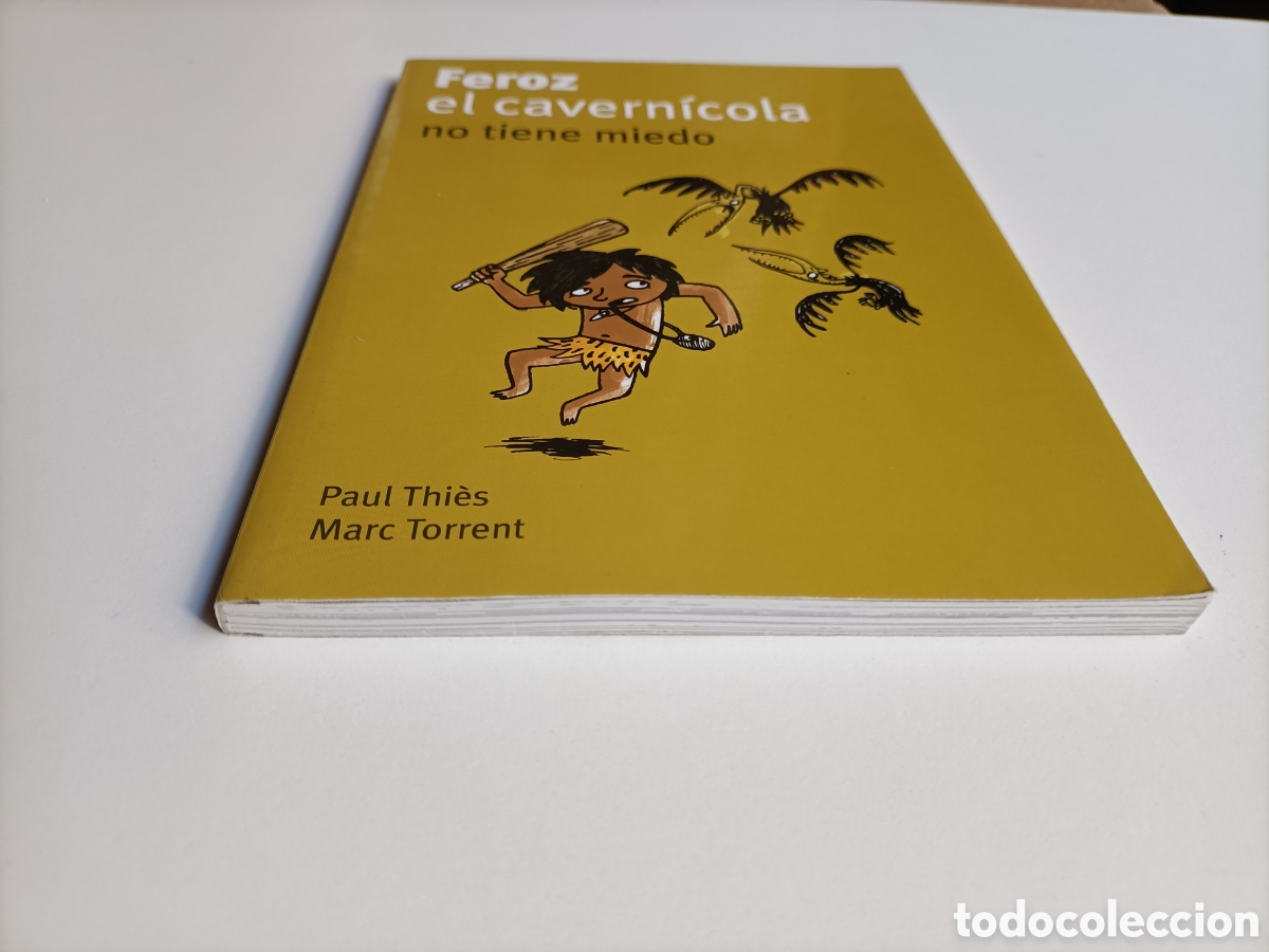 Libros de segunda mano: Feroz el cavern&iacute;cola. No tiene miedo Paul Thies - Foto 3