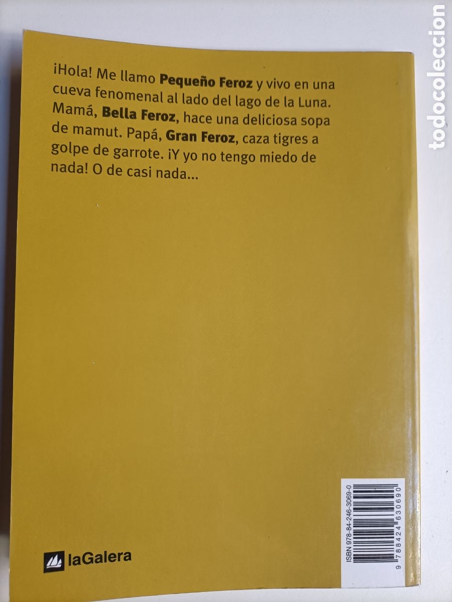 Libros de segunda mano: Feroz el cavern&iacute;cola. No tiene miedo Paul Thies - Foto 4