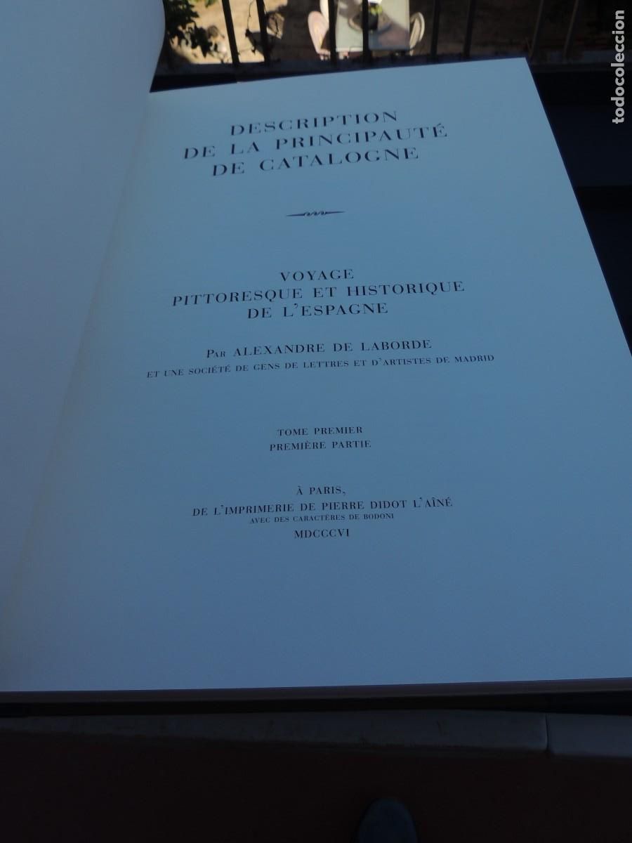 Libros de segunda mano: DESCRIPCI&Oacute; DEL PRINCIPAT DE CATALUNYA. -ALEXANDRE DE LABORDE - Foto 16