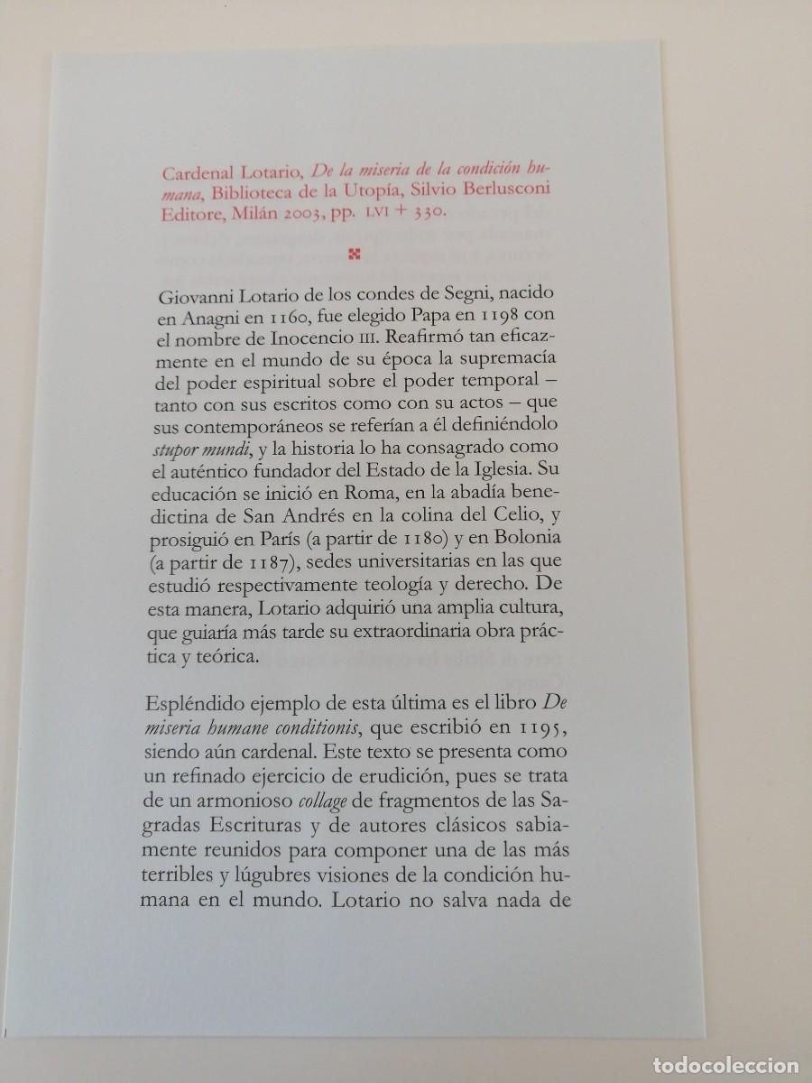 Libros de segunda mano: Biblioteca de la Utop&iacute;a - Foto 5