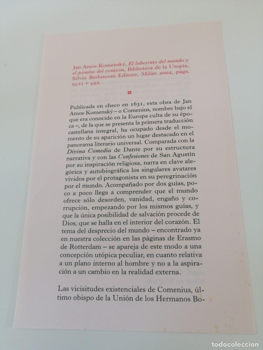 Libros de segunda mano: Biblioteca de la Utop&iacute;a - Foto 7