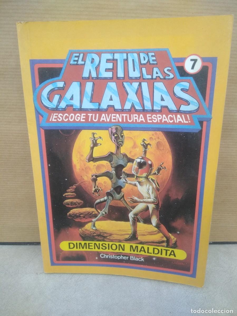 Libros de segunda mano: Libro El Reto de las Galaxias 7, dimension maldita- christopher Black - Foto 1