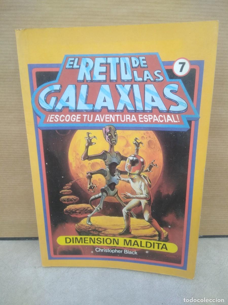Libros de segunda mano: Libro El Reto de las Galaxias 7, dimension maldita- christopher Black - Foto 2