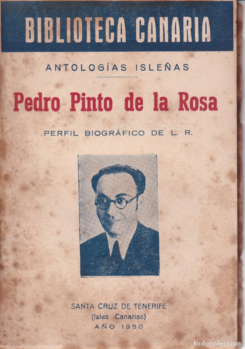 Libros de segunda mano: BIBLIOTECA CANARIA PEDRO PINTO DE LA ROSA - Foto 1