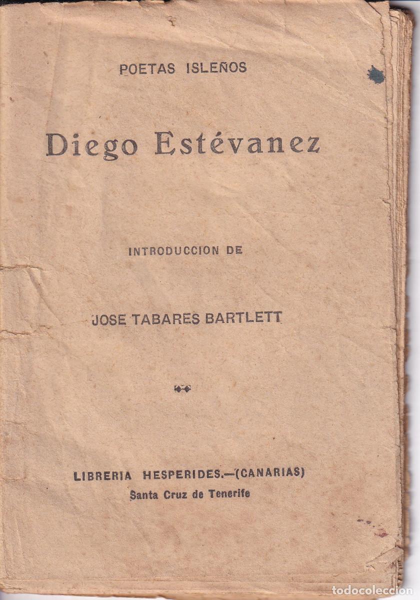 Libros de segunda mano: BIBLIOTECA CANARIA -DIEGO ESTEVANEZ - Foto 1