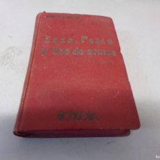 Libros de segunda mano: CAZA, PESCA Y USO DE ARMAS. REVISTA DE LOS TRIBUNALES. GONGORA. Lote 390977819
