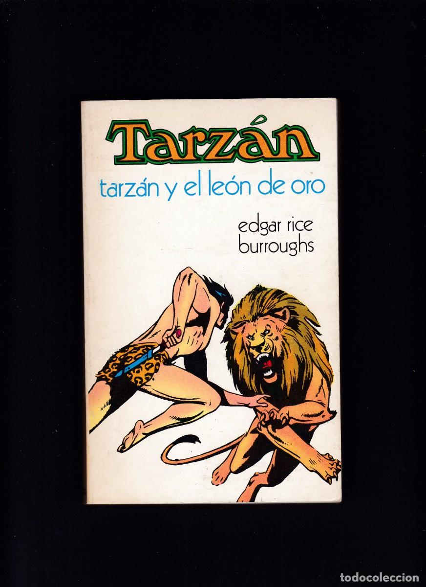 Libros de segunda mano: TARZ&Aacute;N - TARZ&Aacute;N Y EL LE&Oacute;N DE ORO - EDITORIAL NOVARO 1975 - Foto 1