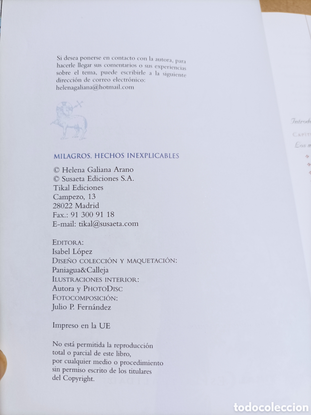 Libros de segunda mano: Milagros hechos inexplicables Helena Galiana - Foto 4