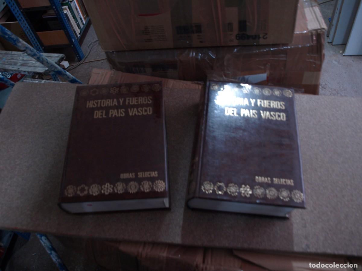 Libros de segunda mano: Historia y fueros del Pais Vasco - Foto 1