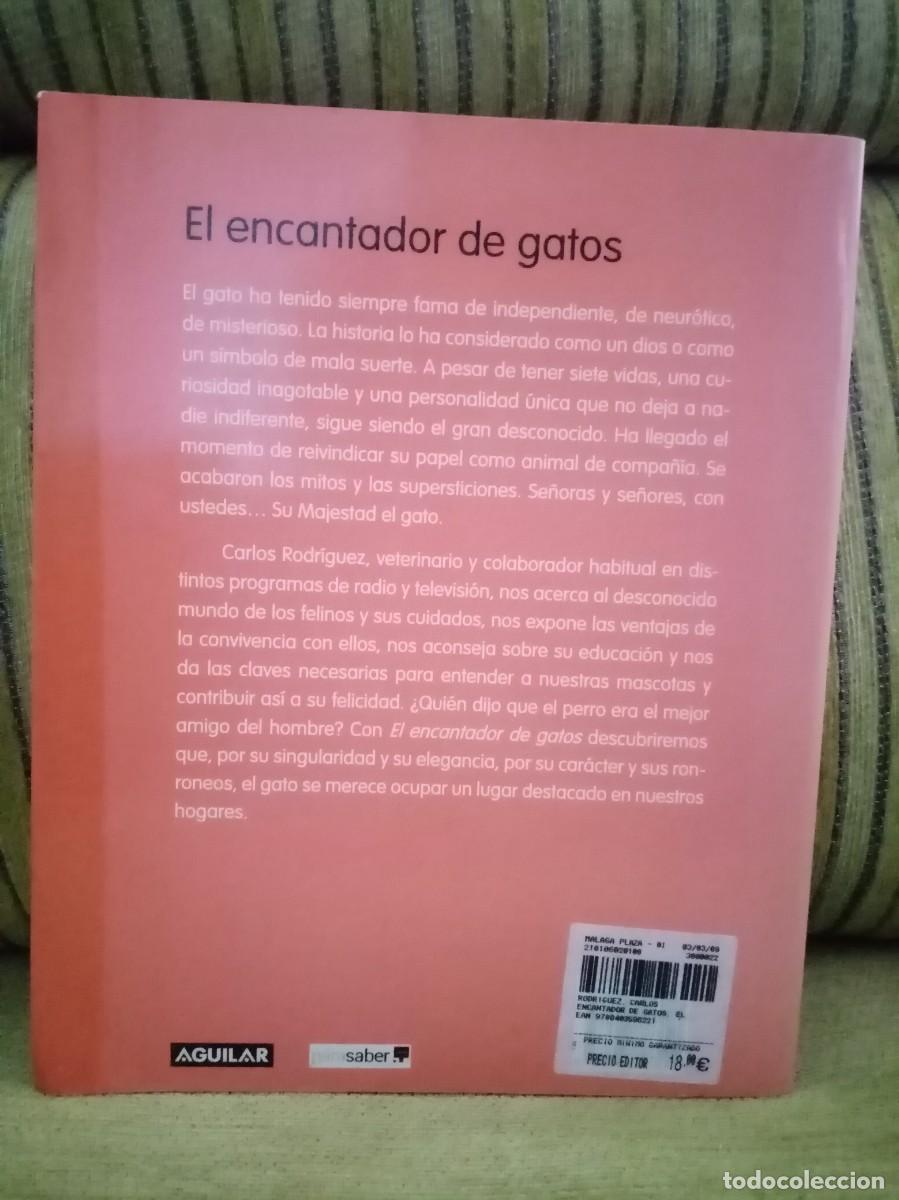 Libros de segunda mano: EL ENCANTADOR DE GATOS - Foto 3