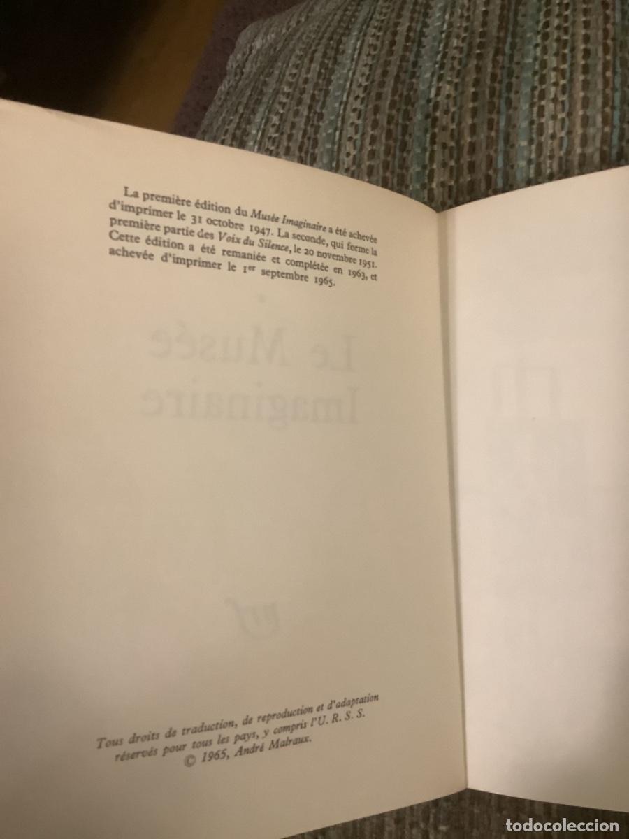 Libros de segunda mano: Le museo Imaginaire.Malraux - Foto 2