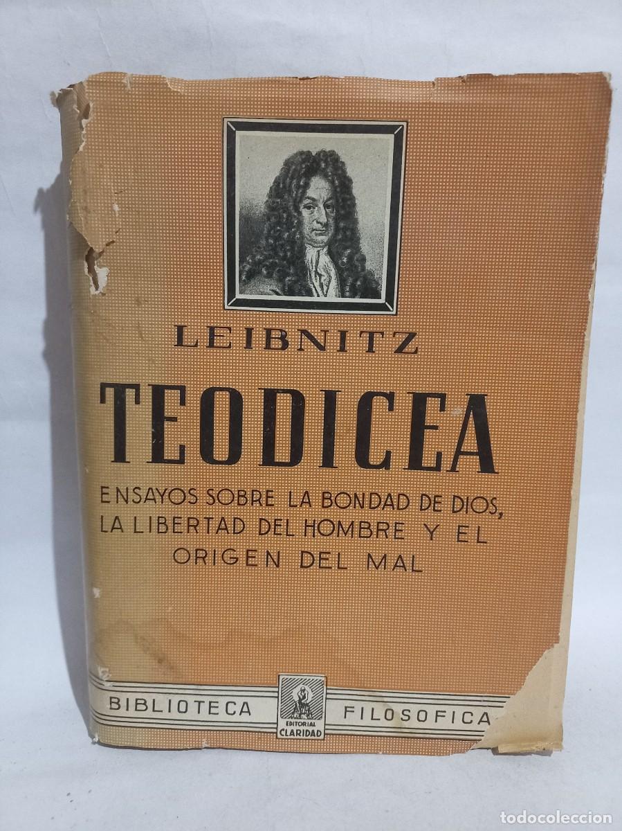 Libros de segunda mano: Leibnitz - Teodicea - Primera edici&oacute;n en espa&ntilde;ol - 1946 - Foto 1