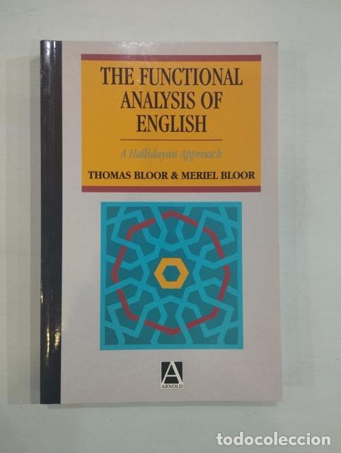 Libros de segunda mano: Thomas Bloor and Meriel Bloor - The functional analysis of english