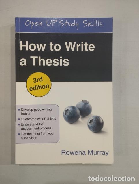 Libros de segunda mano: Rowena Murray - How to write a Thesis - Foto 1