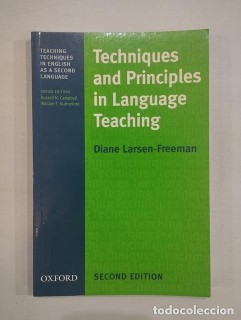 Libros de segunda mano: Diane Larsen-Freeman - Techniques and Principles in Language Teaching - Foto 1