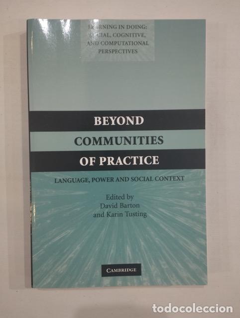 Libros de segunda mano: V. A. - Beyond Communities of Practice - Foto 1