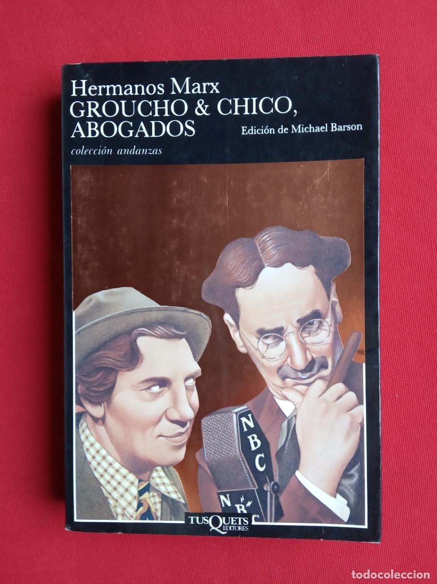Libros de segunda mano: HERMANOS MARX - GROUCHO & CHICO, ABOGADOS - Foto 1