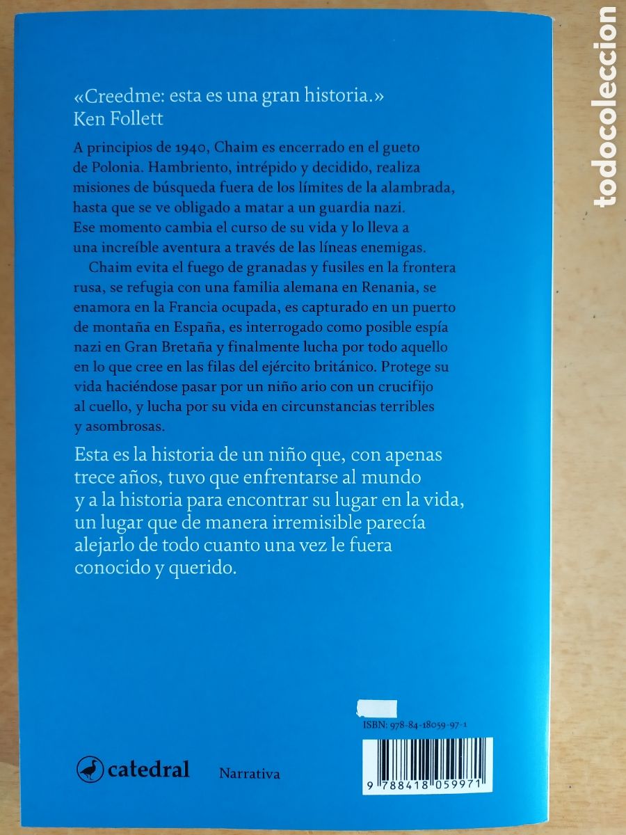 Libros de segunda mano: EL D&Iacute;A QUE ESCAP&Eacute; DEL GUETO / JOHN CARR / 1&ordf;ed. 2022. Catedral - Foto 3