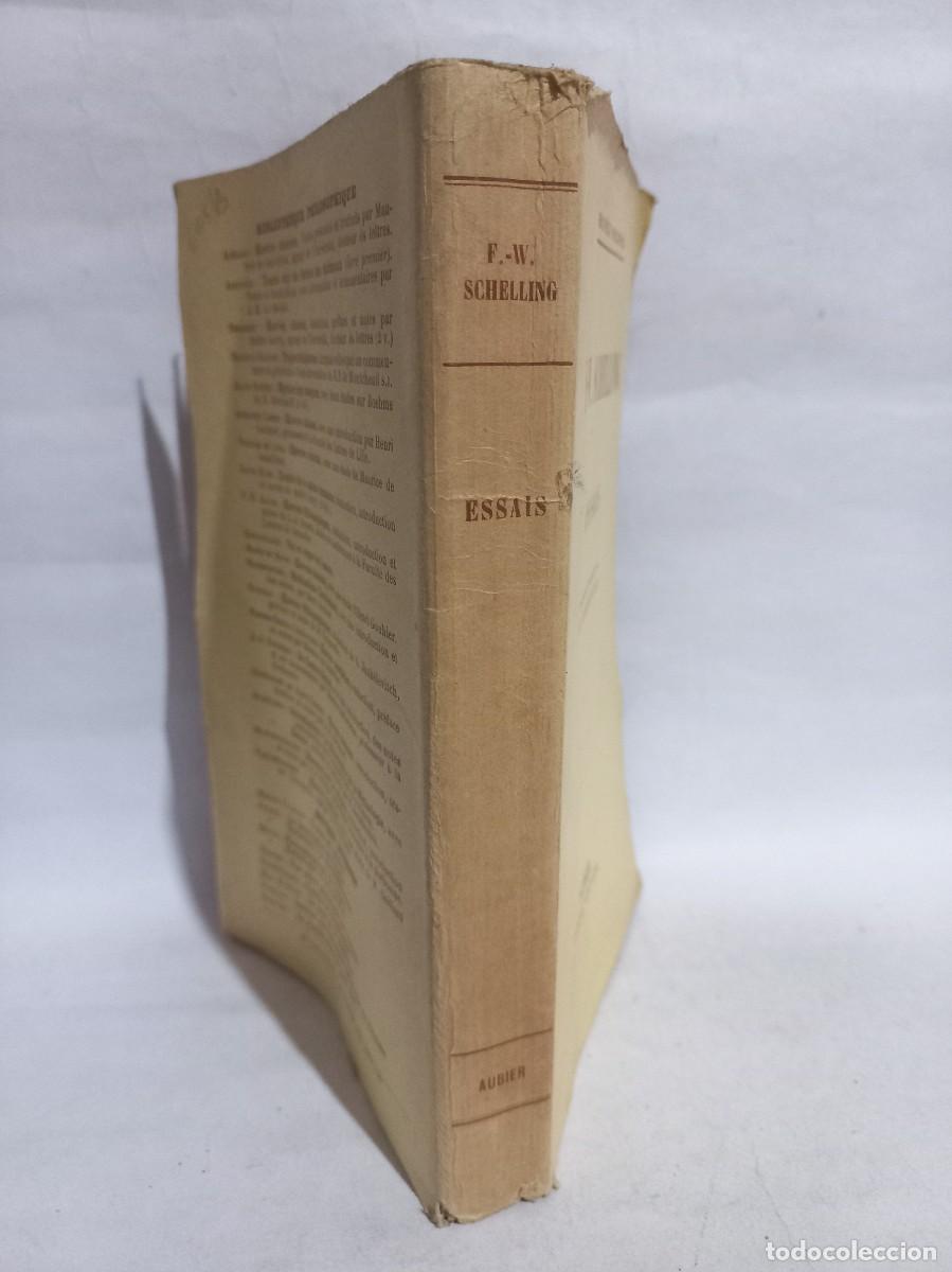 Libros de segunda mano: F.-W. Schelling - Essais - Primera edici&oacute;n - 1946 - Foto 2