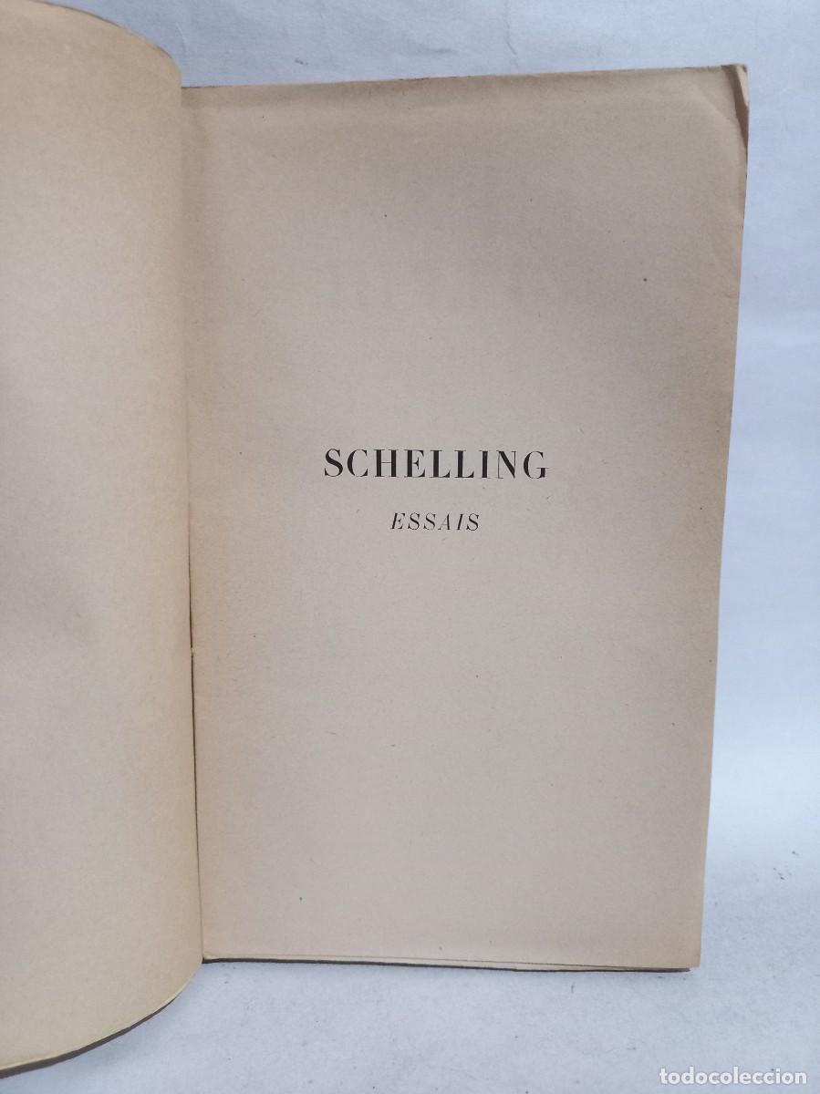 Libros de segunda mano: F.-W. Schelling - Essais - Primera edici&oacute;n - 1946 - Foto 3