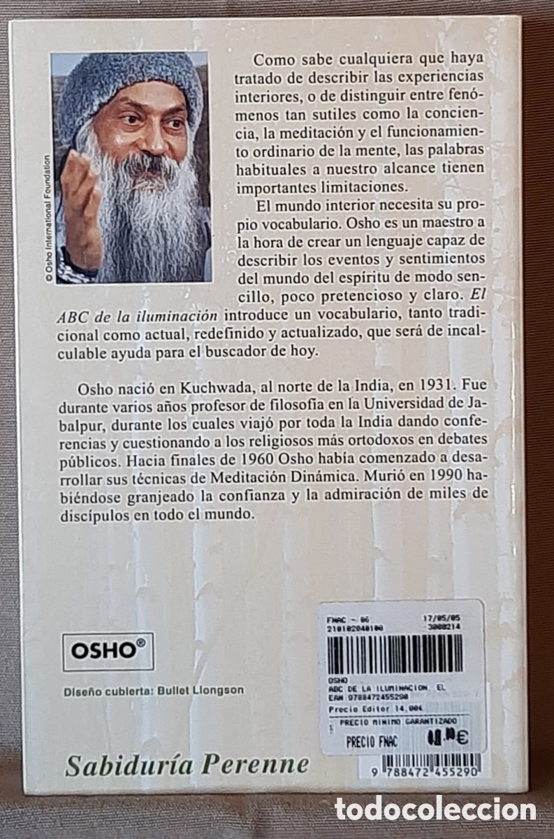 Libros de segunda mano: El ABC de la iluminaci&oacute;n. Osho.PORTES INCLUIDOS - Foto 2