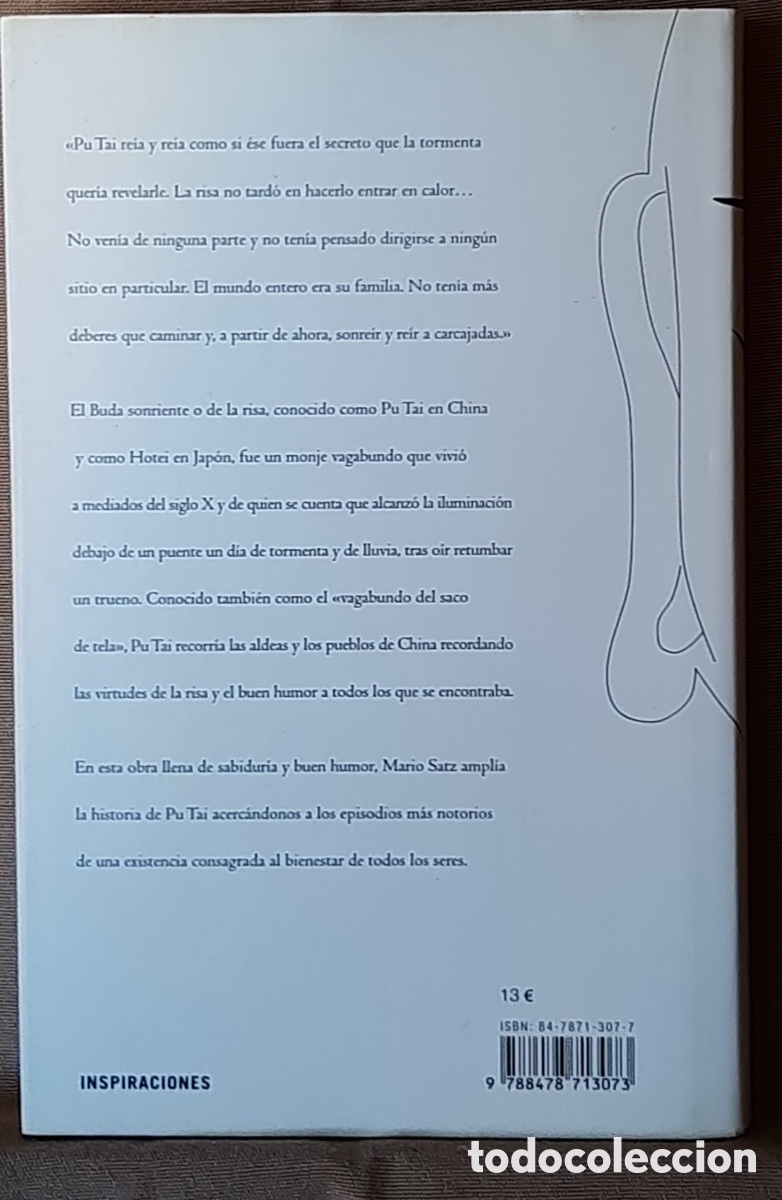 Libros de segunda mano: El Buda de la risa. Mario Satz. ENVIO INCLUIDO - Foto 3