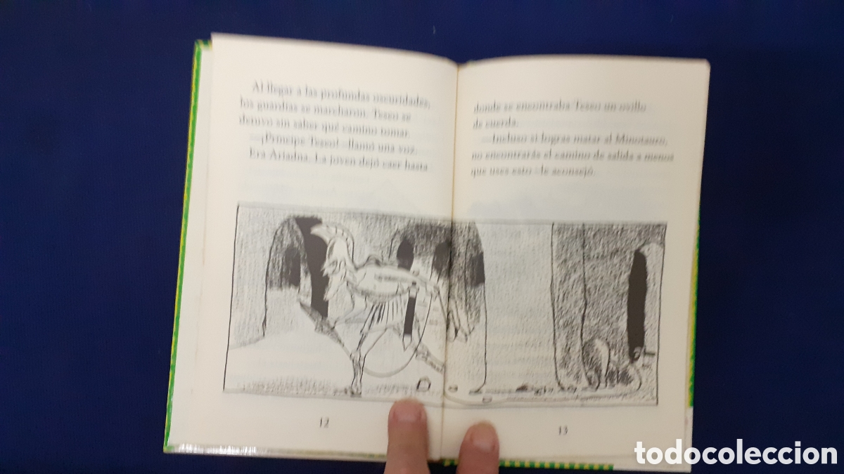 Libros de segunda mano: MITOS, TESEO Y EL MINOTAURO, EDICIONES SM, ESTADO EXCELENTE - Foto 4