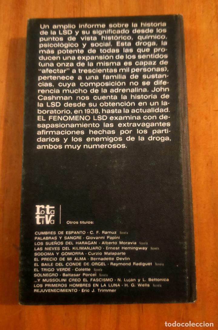Libros de segunda mano: EL FENOMENO LSD - Foto 2