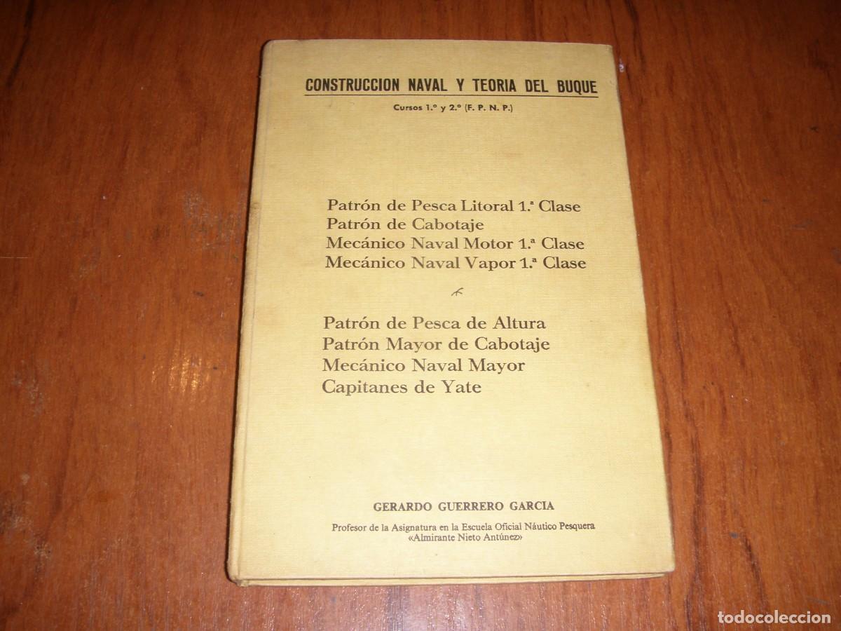 Libros de segunda mano: CONSTRUCCION NAVAL Y TEOR&Iacute;A DEL BUQUE - Foto 1