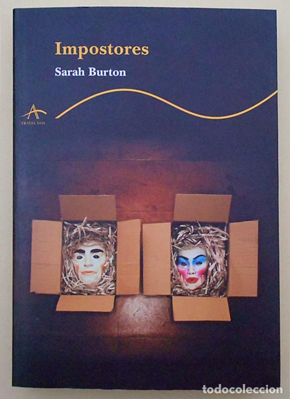 Libros de segunda mano: Impostores - Sarah Burton - Alba (Trayectos) 2002 COMO NUEVO - Foto 1